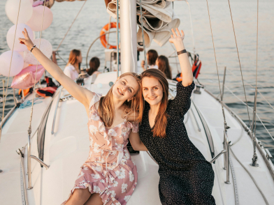 party on boat